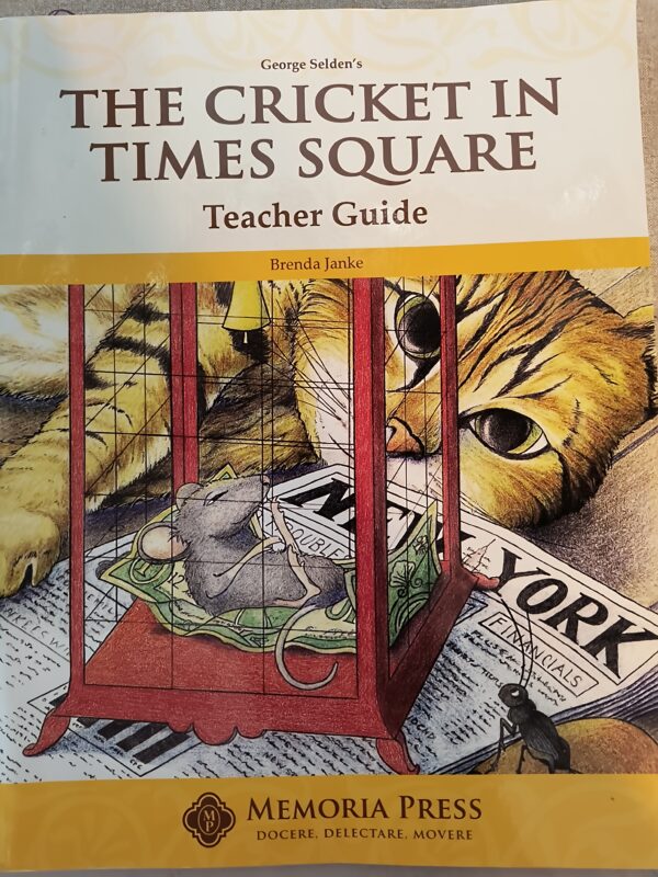 The Cricket in Time Square Teacher Guide