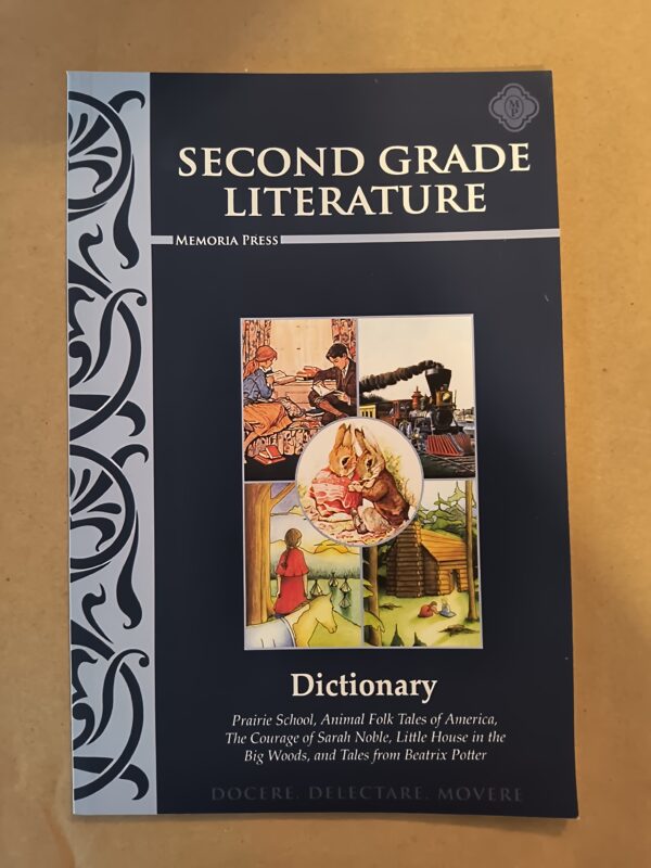 Second Grade Literature Dictionary