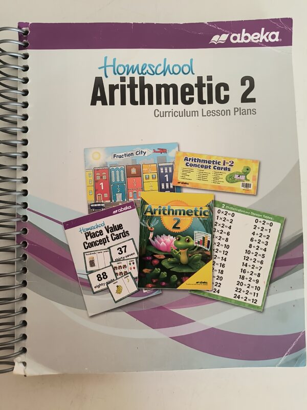 Abeka Homeschool Arithmetic 2 Curriculum Lesson Plans