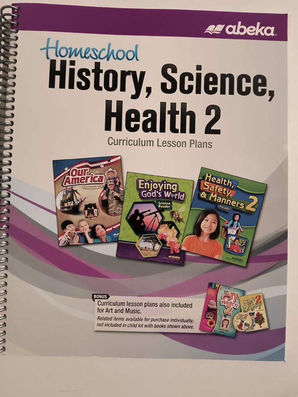 Abeka History, Science, Health 2 Curriculum Lesson Plans