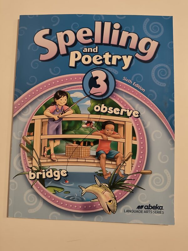 Abeka Spelling and Poetry 3 Student Workbook